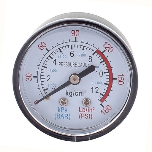 manómetro de compresor de aire